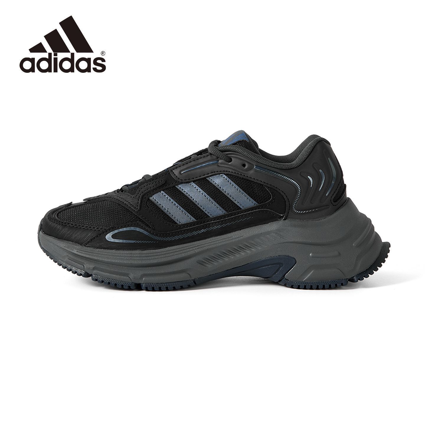 Adidas 阿迪达斯女鞋 2026 春夏季低帮厚底跑步鞋 HQ5012