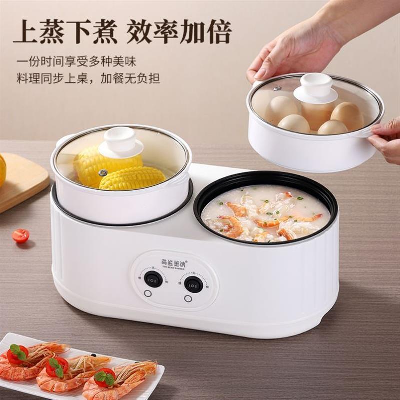 双胆锅双胆迷你电饭锅可预约多功能家用鸳鸯锅胆火锅电锅专用小锅