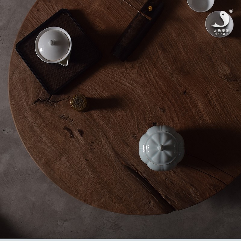 茶叶罐陶瓷醒茶罐景德镇影青瓷小号储物罐子家用散茶创意茶具茶仓