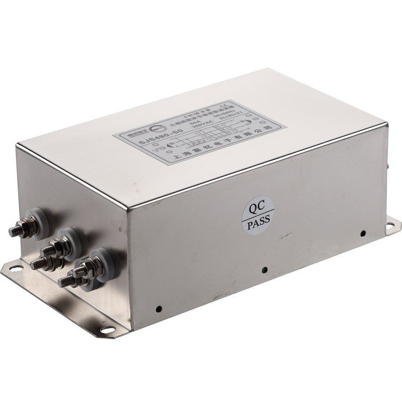 变频伺服380V三相四线双节电源滤波器SJS480-10A20A30A50A75A包邮