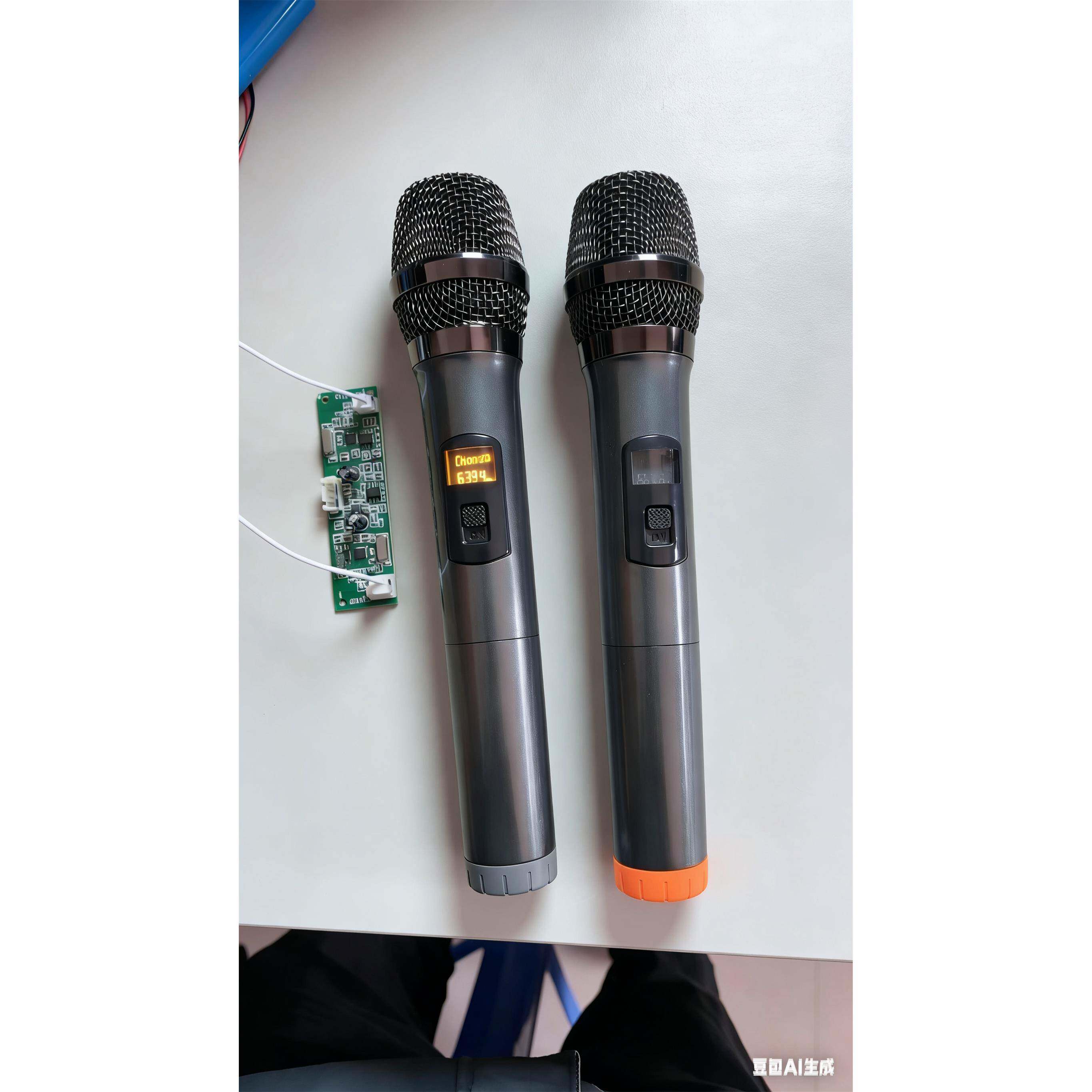 拉杆音箱户外音箱电瓶箱无线话筒带接收板5号电池