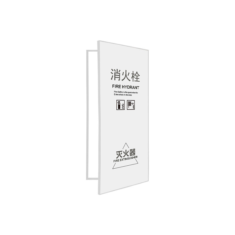 防火材质消防栓装饰画灭火器消火栓定制遮挡装饰挂画简约开门式画