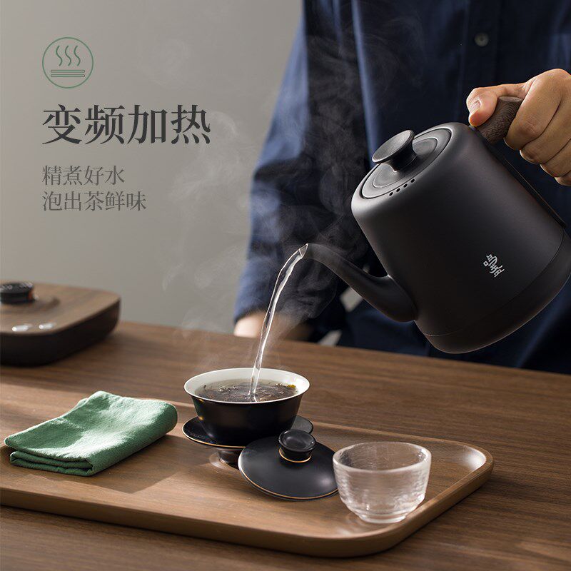 鸣盏烧水壶家用恒温电热水壶泡茶专用保温一体茶台烧水壶泡茶新款