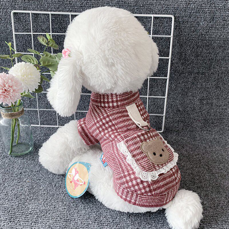 狗狗冬天衣服秋冬牵引冬装情侣宠狗宠物服装/雨衣