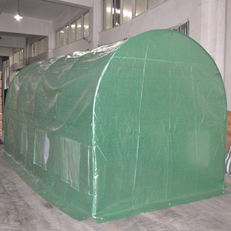 鸡鸭养殖棚暖房花房温室4.8米保温防雨防冻多肉植物钢管骨架大棚