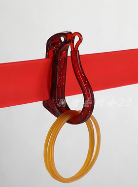 美发皮筋扣烫发拍拍带手腕皮筋扣影楼盘头发吸铁发卡工具辅助扣