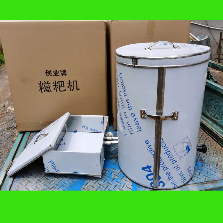 简易型手摇糍粑机 香甜糍粑机 致富的好帮手 带料盒买就送