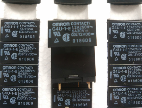 全新原装继电器G4U-1-E-12VDC DC12V 五脚转换型现货