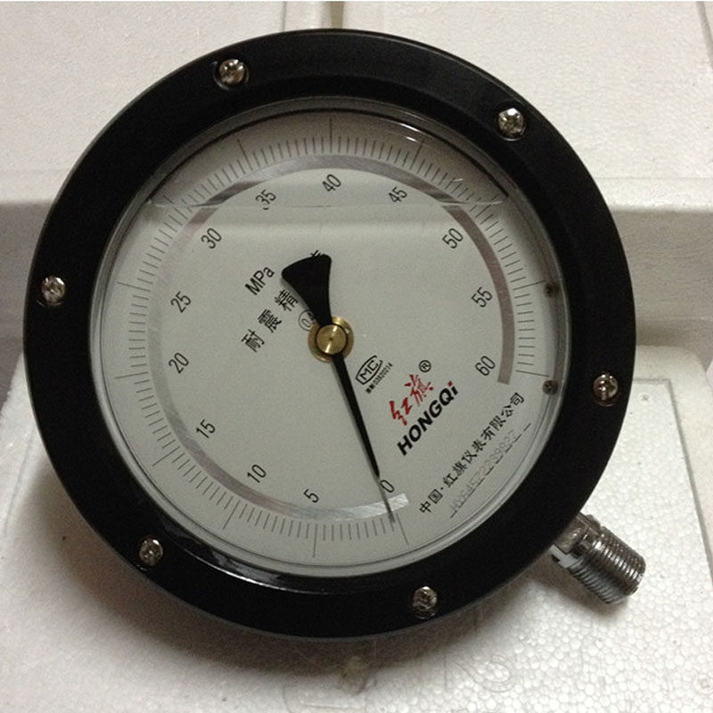 红旗耐震精密压力表YTNB150 0.4级60MPA 40MPA全规格