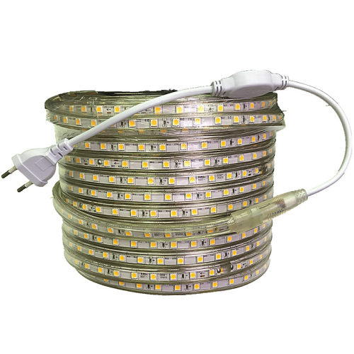 220V2700K灯带高压LED灯条2700K色温LED灯条220V暖光2700K超高亮