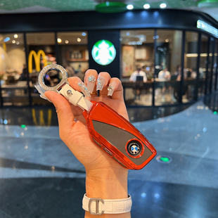 专用宝马钥匙套24款5系X5/X1/iX1/7系/ X6/i5/X7/i7新款车包扣壳