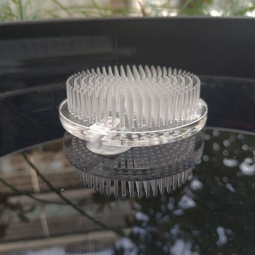 塑料透明剑山插花器底座套装塑料针中式针山器皿插花固定神器工具