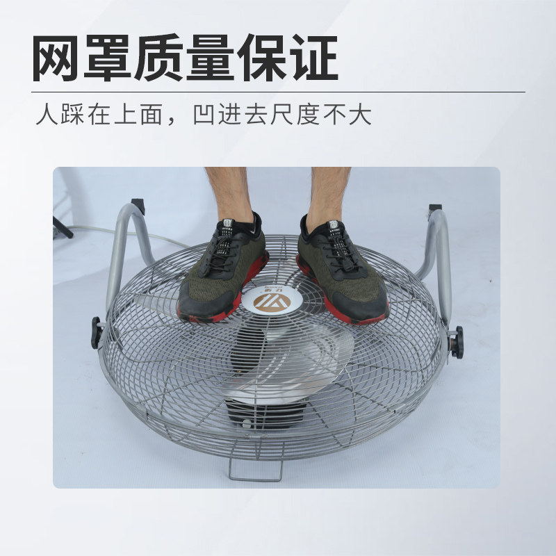 亿望趴地风扇爬坐座地式家用商铺厂落地台式强力大功率工业电风扇