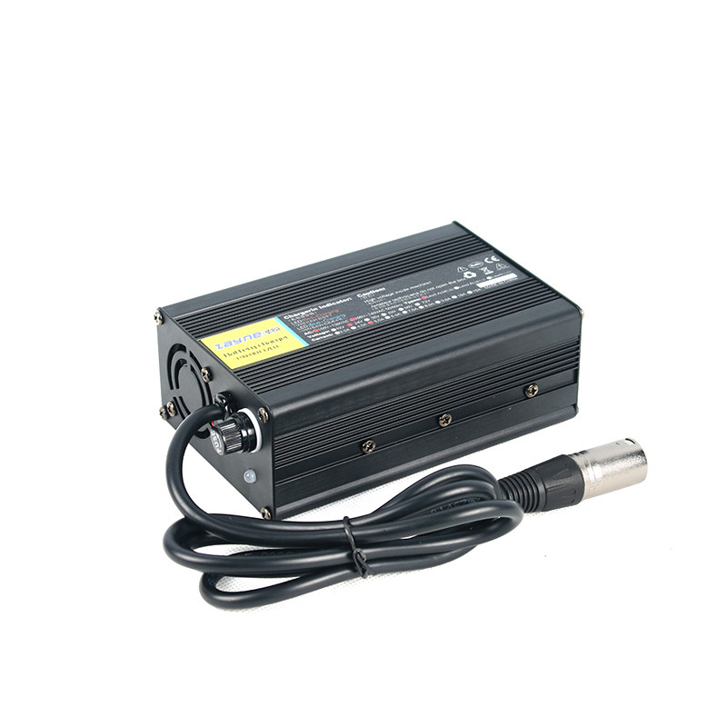 24V锂电池29.4V5A智能充电器金属铝壳稳定耐用适用老年代步轮椅车