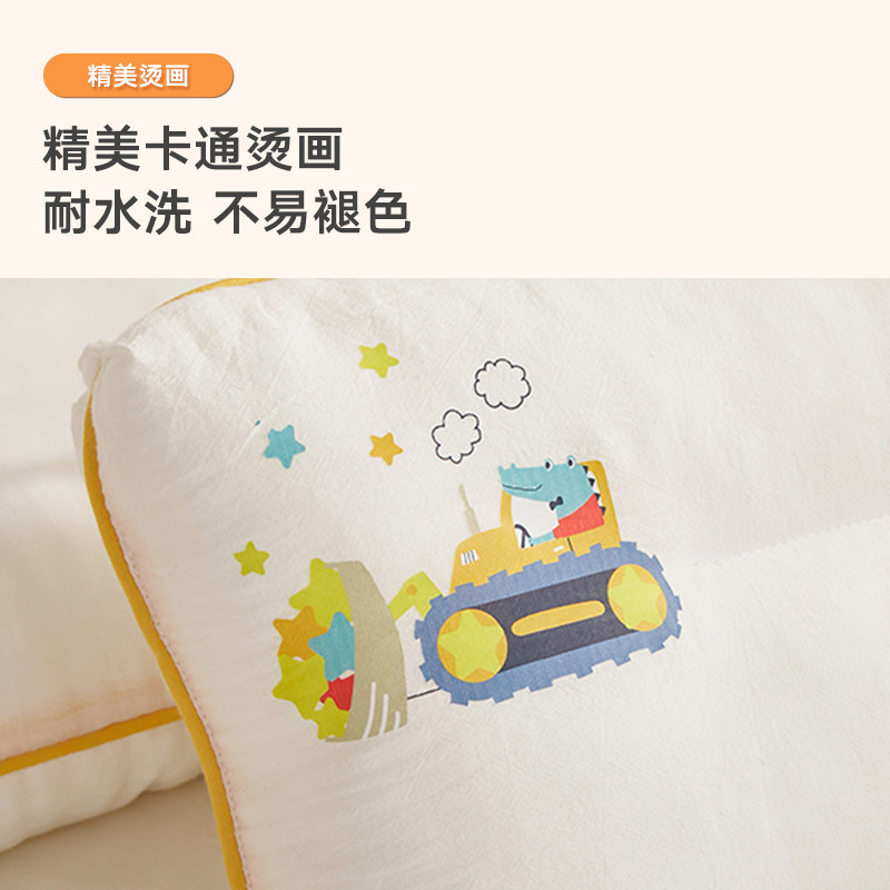 儿童枕头3-5-10岁以上小枕头四季通用小学生专用幼儿园宝宝枕芯