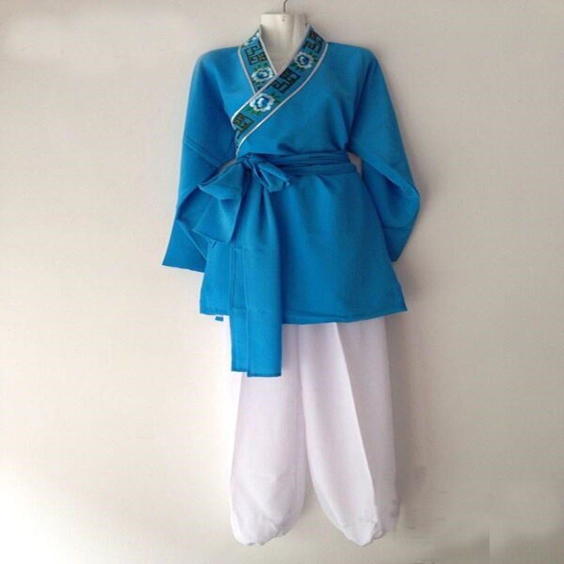 新款热销年会演出服越剧服装对花天仙配刘海砍樵书童董永服装