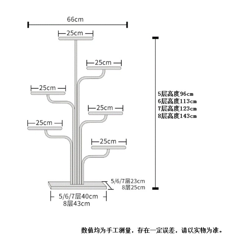 网红创意蛋糕架婚礼生日宴会5678层橱窗模型展示架 蛋糕架子 多层