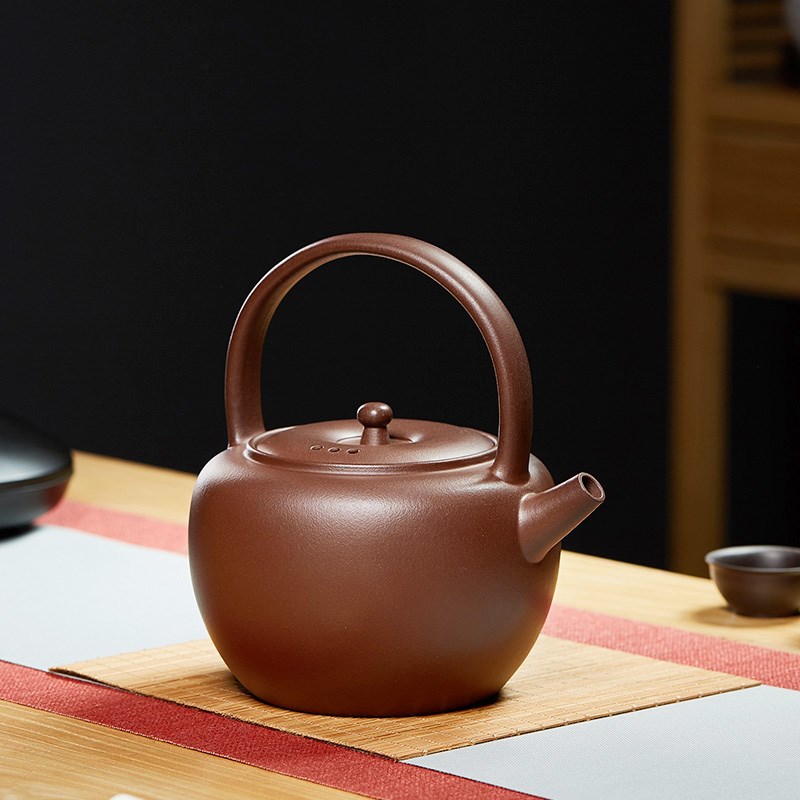 宜兴紫砂烧茶壶家用明火煮茶烧水壶电陶炉煮水蒸茶器茶炉茶具套装