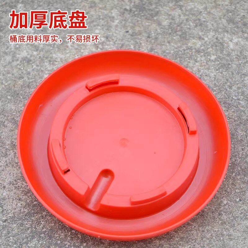 大号鸡鸭鹅饮水器家禽自动加水器水壶水槽食槽水桶料桶鸽子喂水器
