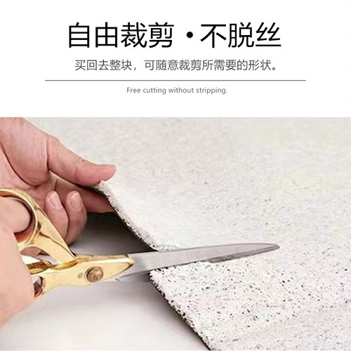新中式丝圈入户门地垫进门大门口玄关防滑垫家用脚垫PVC耐脏地毯