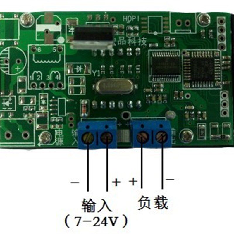 DC直流功率表头 79*43小体积 12V LED节能灯测试专用 高精度