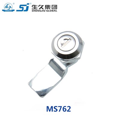 生久柜锁门锁MS762通用锁S型SJ机箱锁配电柜门锁 MS762Z3A720009