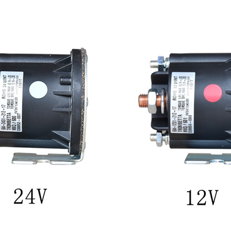 汽车尾板配件 液压电机接触器12V继电器24V牛力凯卓立力 磁力开关