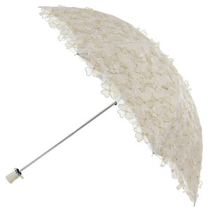 遮阳伞二折蕾丝刺绣花太阳伞黑胶防伞外线防主公晒晴雨两用洋紫女
