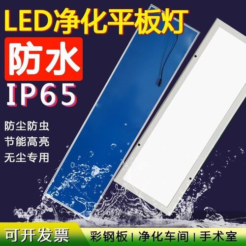 防水防潮300x1020LED净化平板灯洁净灯超薄30x120无尘车间手术室