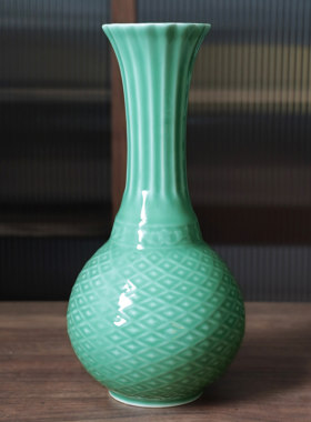 大号花瓶手工花器家居饰品摆件客厅插艺关玄装饰工花品