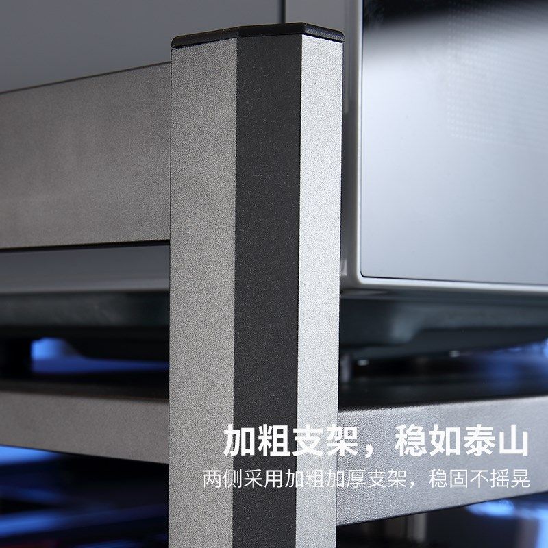 微波炉专用置物架台面悬空架加高家用支架厨房烤蒸箱新款双层架子