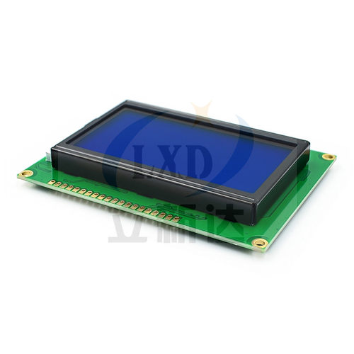 蓝屏LCD12864显示屏 液晶屏 带背光12864-5V 并口串口
