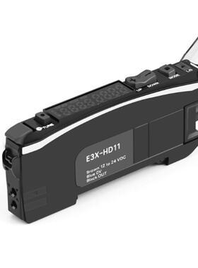 E3X-HD11光纤放大器光纤传感器E32-DC200对射漫反射感应光电开关