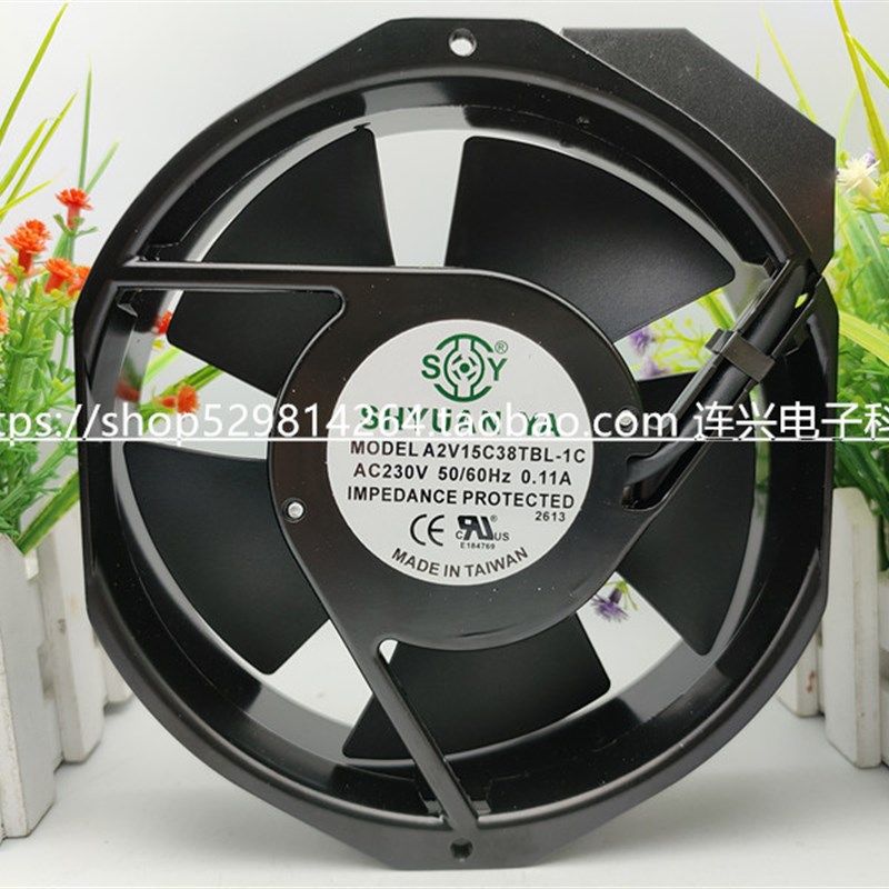 全新 玄亚风机 A2V15C38TBL-1C 220V 17238 双滚珠变频器散热风扇