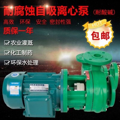 工业化工65PZ-28泵耐酸碱性FP离心泵FPZ自吸泵80FPZ-28220v380v