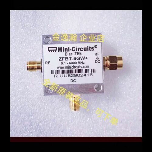 ZFBT-6G-FT+ 10-6000MHz Mini-Circuits 射频微波偏置器ZFBT-6GW+