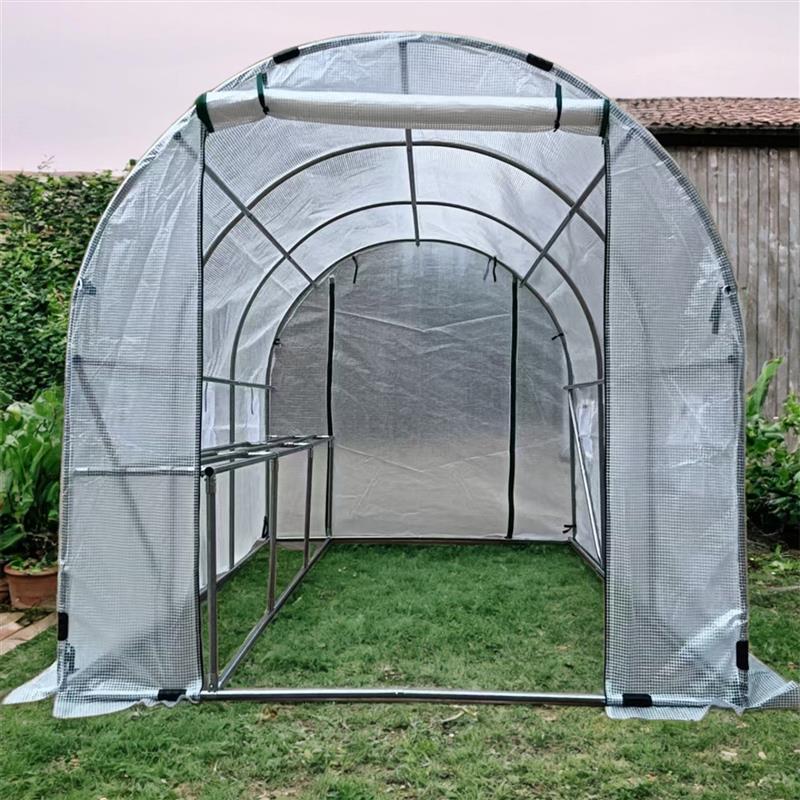 温室大棚阳台花房保温棚园艺设备花园绿植大型植物保温大棚超强款