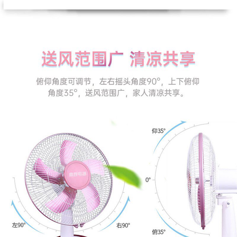 船用24伏专用智能风扇 24V220V两用落地风扇 电压自动转换强风扇