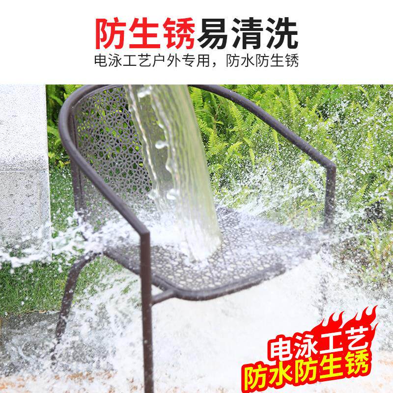 花朵椅家用休闲复古椅子凳子创意网红设计感单人椅餐椅简约休闲椅