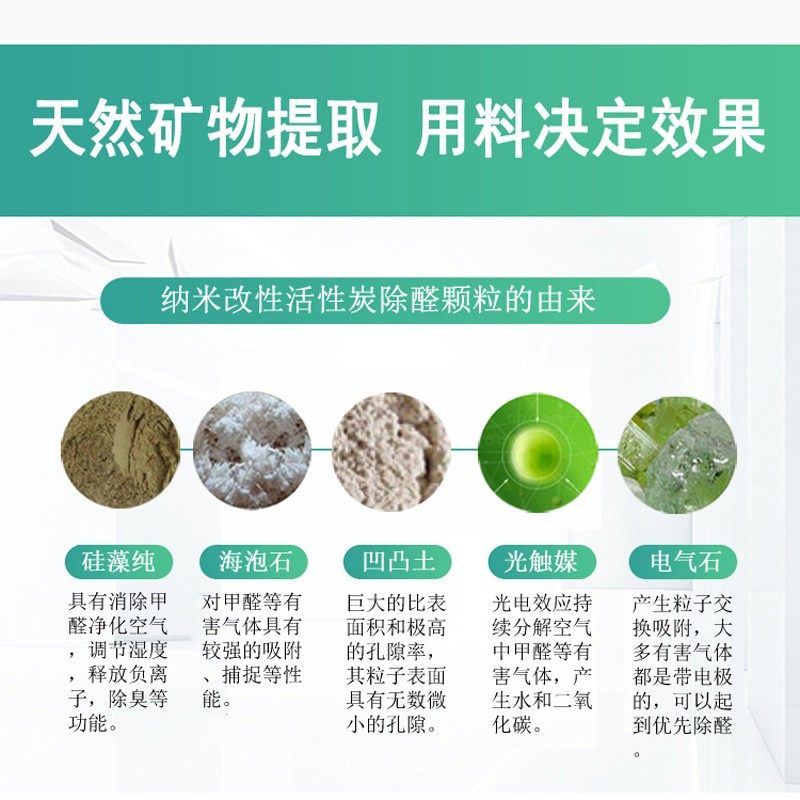 乐然净品活性炭竹炭包除甲醛新房急入住装修神器吸甲醛去异味碳包