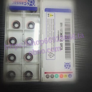 卡赛Cassar数控刀片R5圆铣刀片 RPMT10T3MOE-JS GR928不锈刚