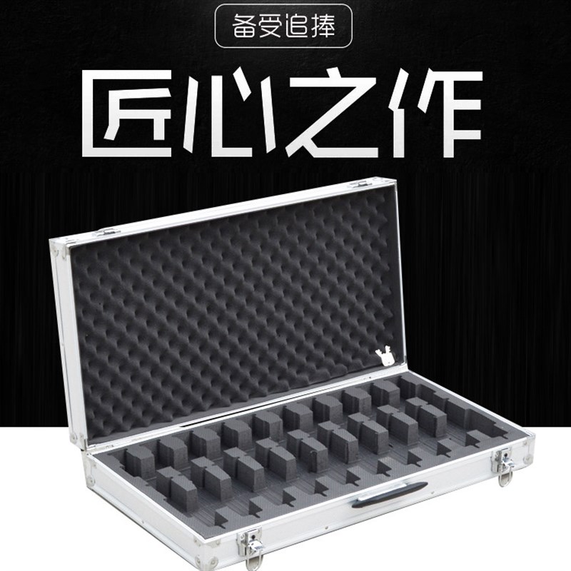 铝合金取样箱 注射器箱 100m针筒存放箱 油品采样箱 针管收纳箱