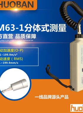 南京 伙伴 VM63-1分体式 测振仪-测震仪振动仪 VC63 AR63A振动仪