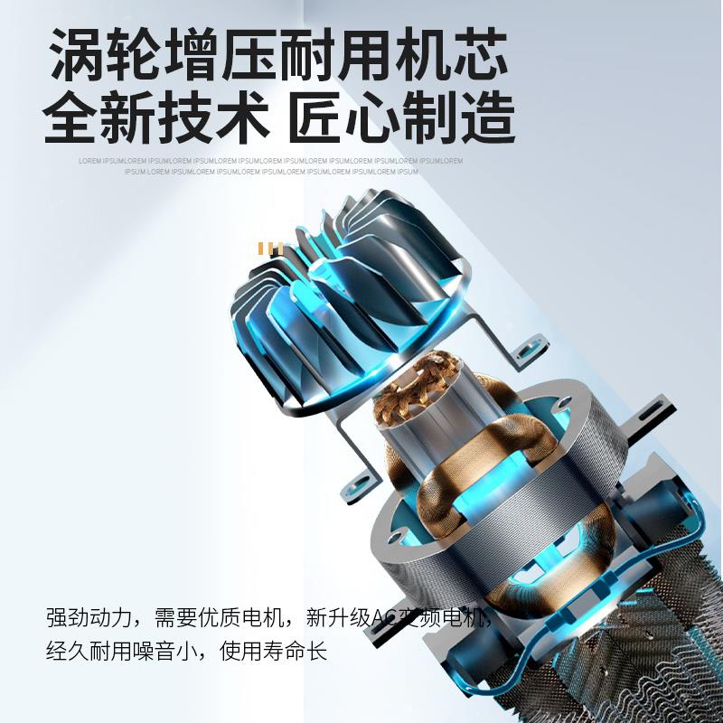 奥美斯理发店发型师电吹风机大功率护发恒温商用造型电吹风筒7280