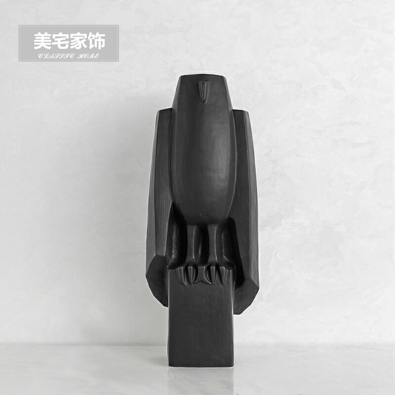 金属皮质托盘大理石烛台北欧样板间客餐厅桌面创意陶瓷摆件工艺品
