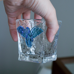 稀奇艺术挚友戴昆《华彩杯》彩虹天使天使威士忌杯子创意生日礼盒