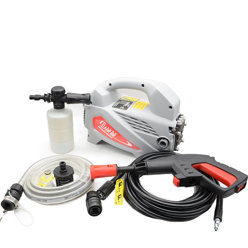 绿霸1600W自动高压家用洗车机霸虎T4手提式清洗机210G-1600W水泵