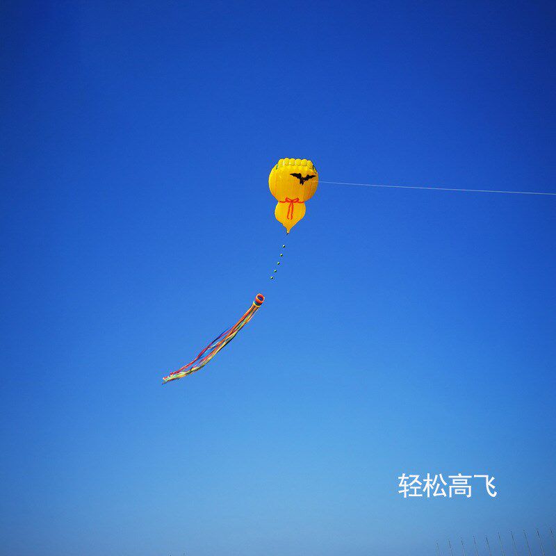 2024新款潍坊风筝大人专用福禄高升软体无骨立体大型高档微风易飞
