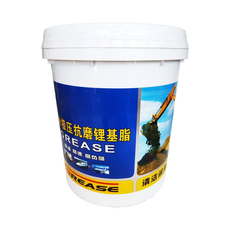 黄油润滑脂大桶耐高温润滑油工程机械挖掘机轴承半流体工业锂基脂