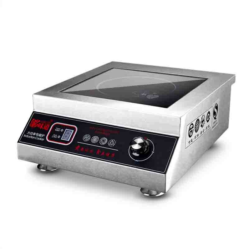 商用电磁炉5000W平凹面大功率电池炉商业饭店家用爆炒电磁灶3.5KW